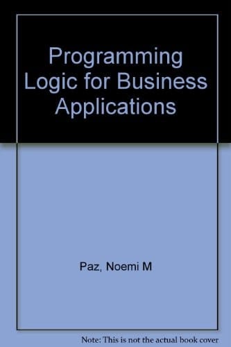 Programming Logic for Business Applications
