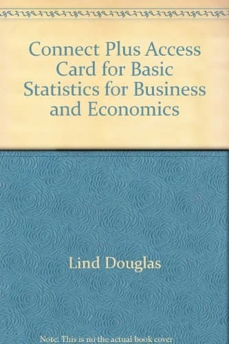 Basic Statistics for Business and Economics Connect Plus Access Card