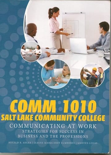 Comm 1010 Salt Lake Community College