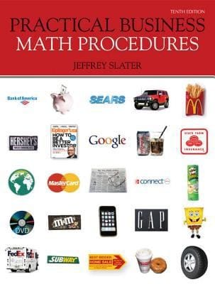 Practical Business Math Procedures With CDROM and Business Math Handbook and Access Code