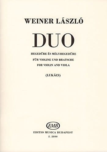 Duo for violin and viola (String Duo)