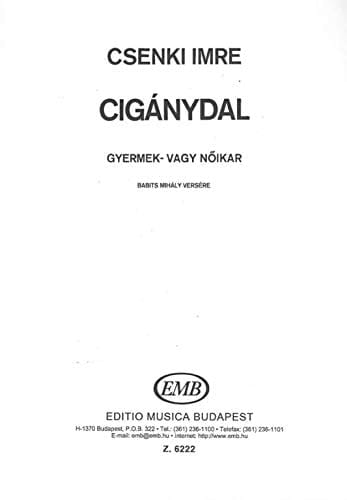 CIGANYDAL CHANT