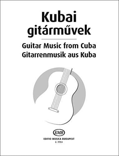 GUITAR MUSIC FROM CUBA (Guitar)