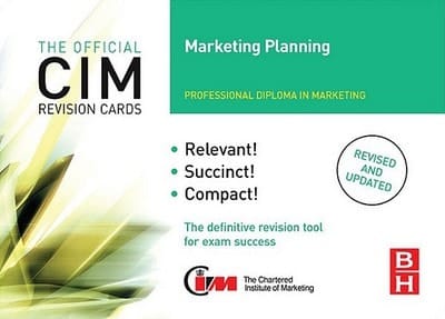 CIM Revision Cards Marketing Planning