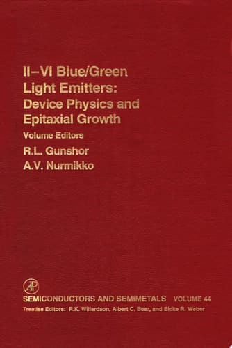 Ii-Vi Semiconductor Blue/Green Light Emitters