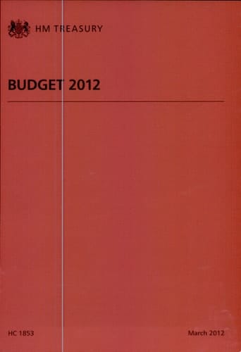 Budget 2012