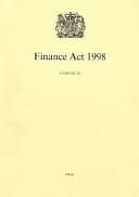 Finance Act 1998