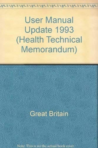 User Manual Update 1993