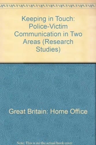 Trends in Crime and Their Interpretation A Study of Recorded Crime in Post War England and Wales
