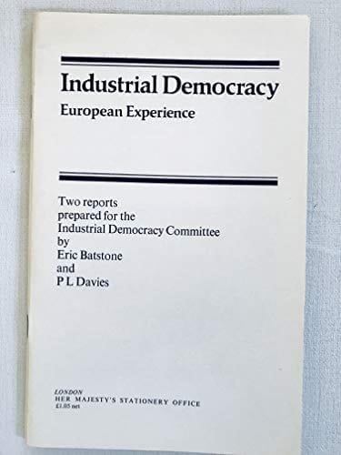 Industrial democracy: European experience : two research reports