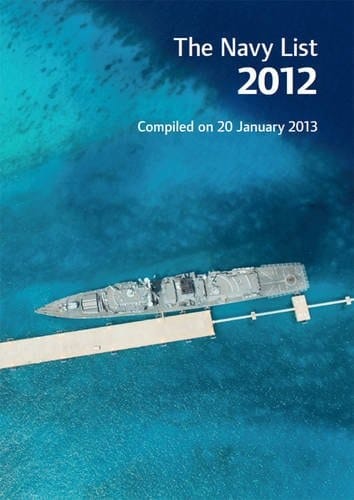 The Navy List 2012