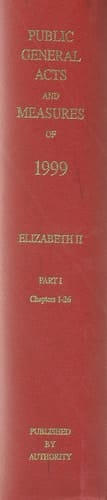 Public General Acts and General Synod Measures
