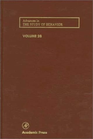 Advances in the Study of Behavior (Volume 28)