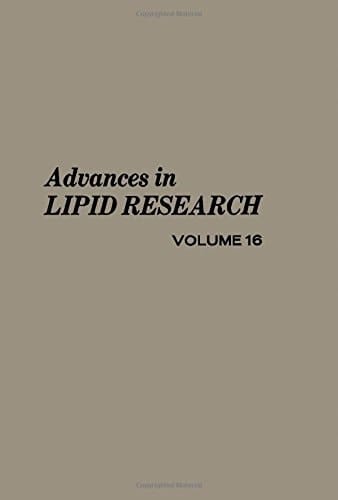 Advances in Lipid Research: v. 16