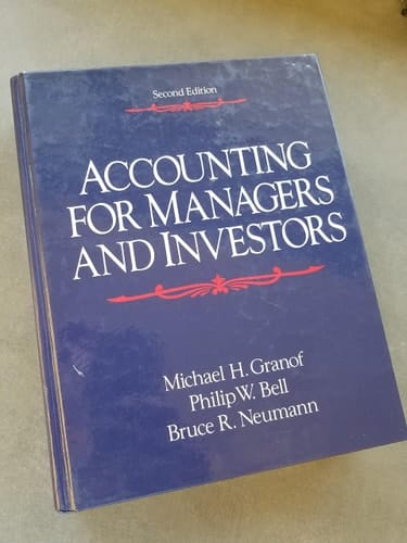 Accounting for Managers and Investors