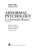 Abnormal Psychology