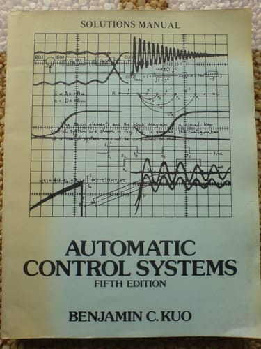 Solutions Manual - Automatic Control Systems