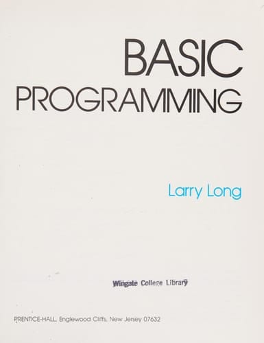 BASIC Programming