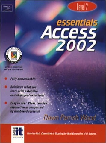 Essentials Access 2002 Level 2