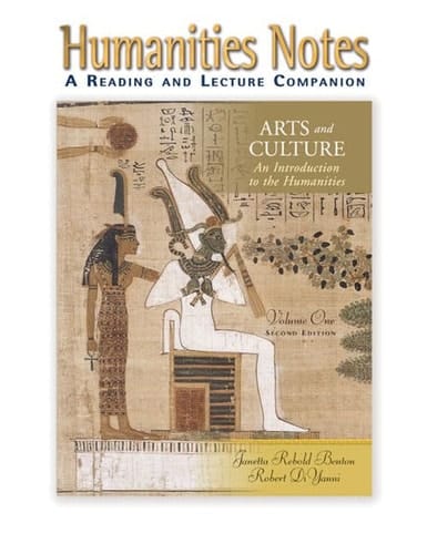 Arts and Culture Humanities Notes