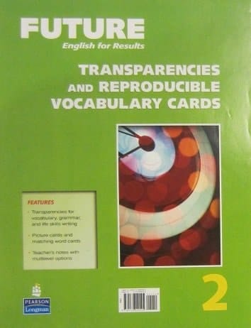 Future: Transparencies and reproducible vocabulary cards