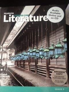 Pearson Common Core Literature