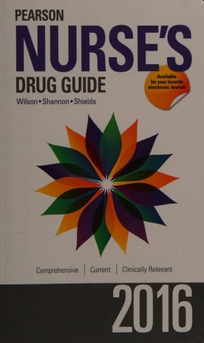 Pearson Nurse's Drug Guide 2016