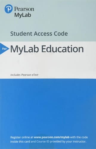 MyLab Education with Pearson eText Access Code for Building Classroom Management: Methods and Models