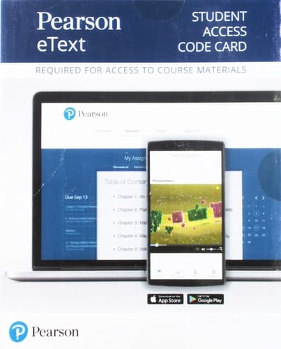 Pearson Etext Becker's World of the Cell Access Card