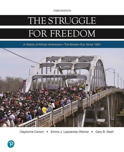 The Struggle for Freedom: The Modern Era Since 1930
