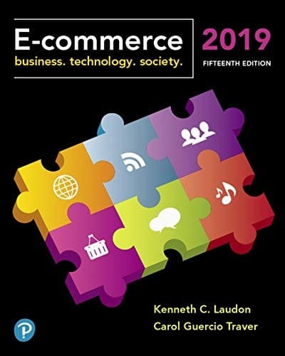 E-commerce 2019 Business. Technology. Society