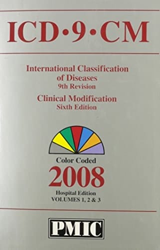 ICD-9-CM 2008, Hospital/Payer Edition Volumes 1, 2 And 3