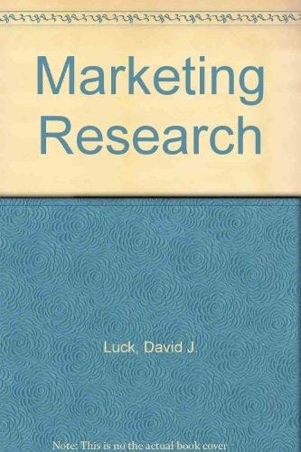 Marketing research