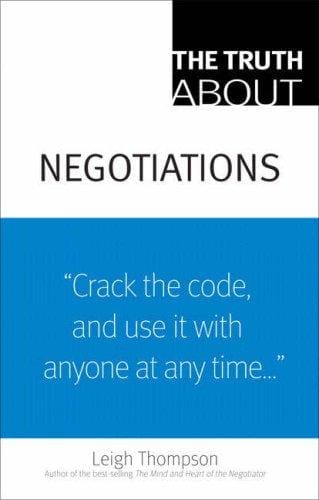 truth about negotiations