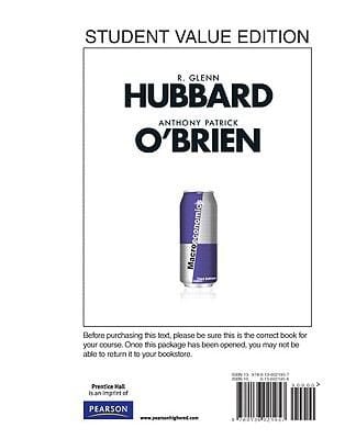 Macroeconomics Student Value Edition