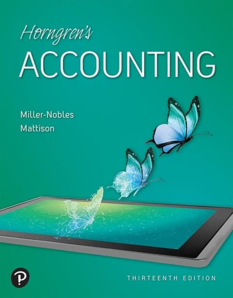 Horngren's Accounting (Pearson+)