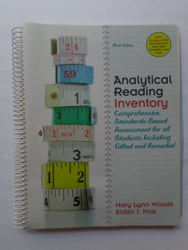 Analytical Reading Inventory Comprehensive Standards-based Assessment for All Students Including Gifted and Remedial