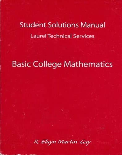 Student Solutions Manual