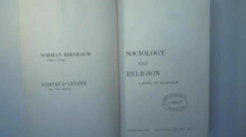 Sociology and Religion