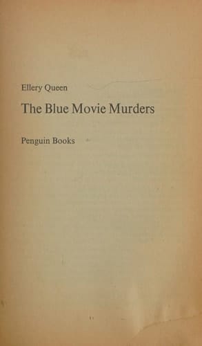 The Blue Movie Murders (Penguin crime fiction)