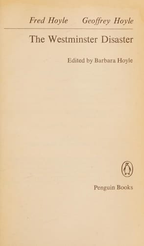 The Westminster Disaster