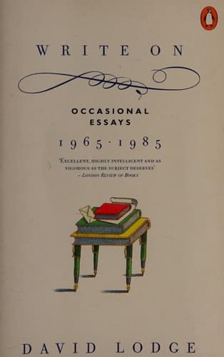 Write on Occasional Essays 1965-1985