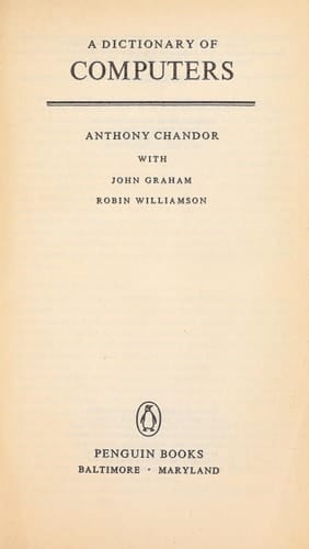 The Penguin Dictionary of Physics