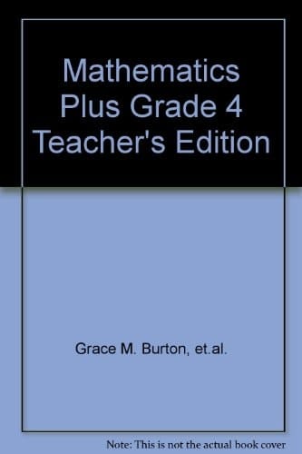 Math Plus 1994 Grade 4