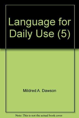 Language for Daily Use (5)