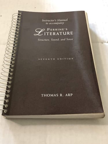 Perrine's Literature Structure, Sound and Sense