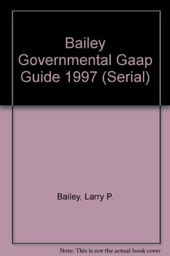 1997 Government GAAP Guide