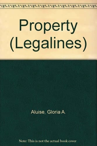 Property Adaptable to Third Edition of Dukeminier Casebook