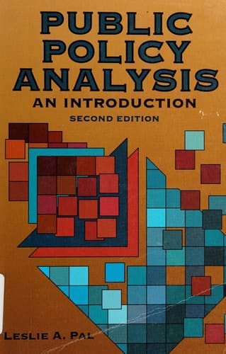 Public Policy Analysis An Introduction