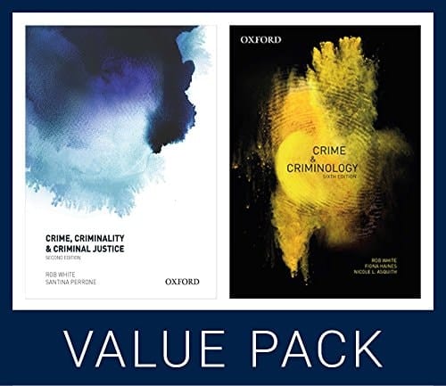 Crime, Criminality & Criminal Justice 2e & Crime And Criminology 6e